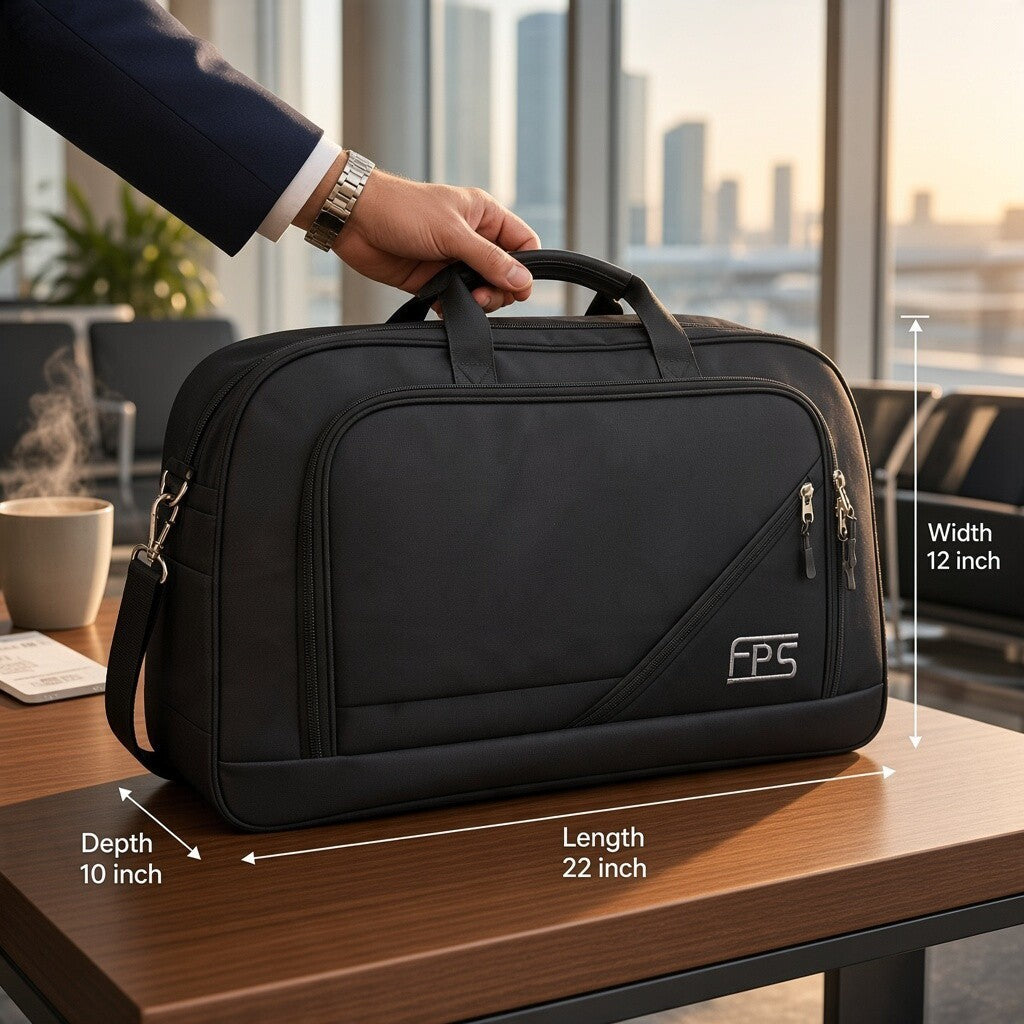 D shaped duffle bags FPS