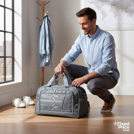 D shaped duffle bags HW
