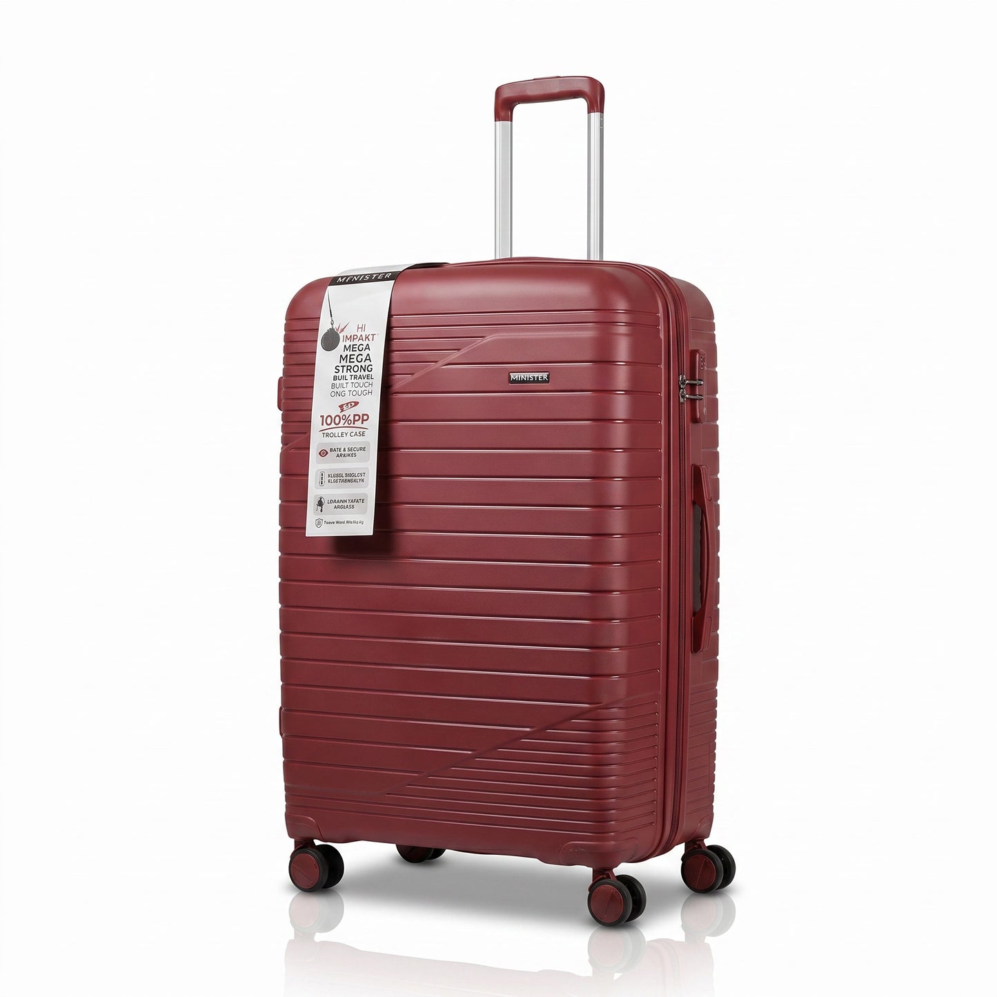 Minister PP Trolley Luggage – Antitheft Series