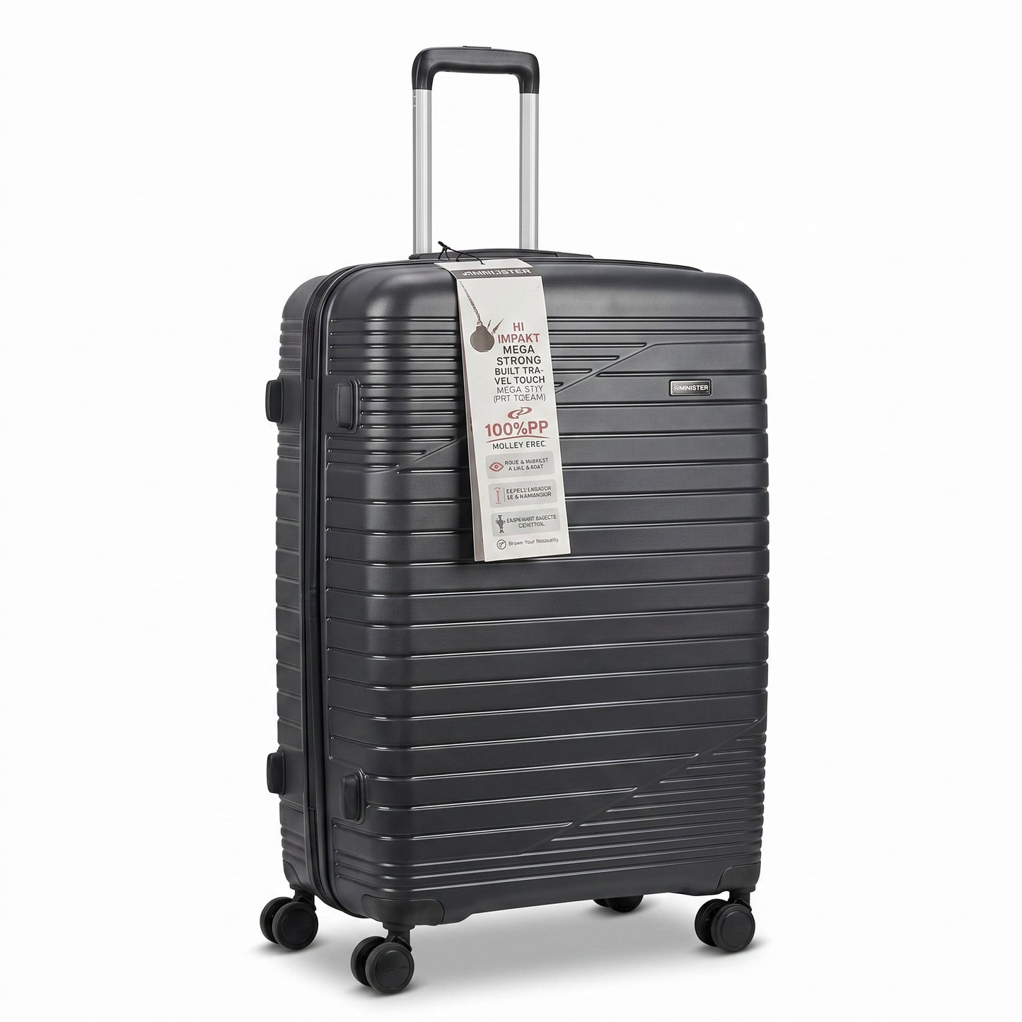 Minister PP Trolley Luggage – Antitheft Series