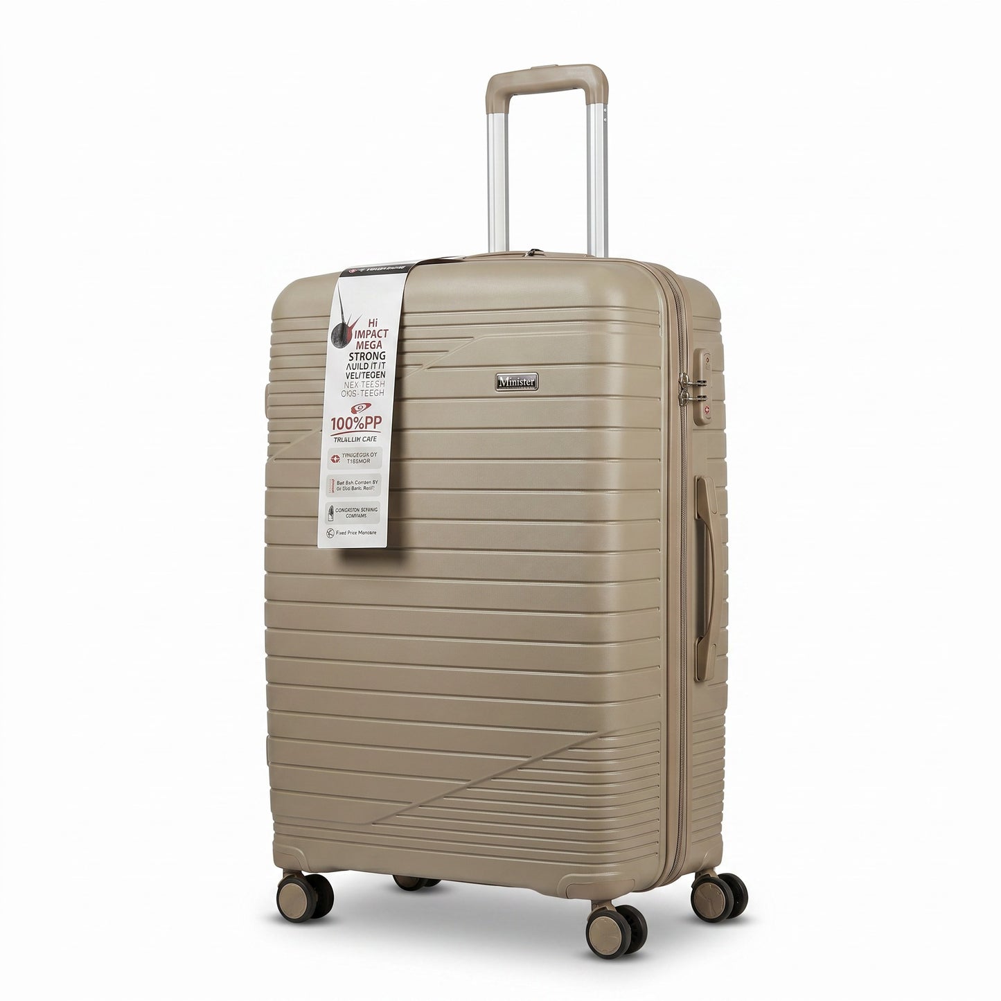 Minister PP Trolley Luggage – Antitheft Series