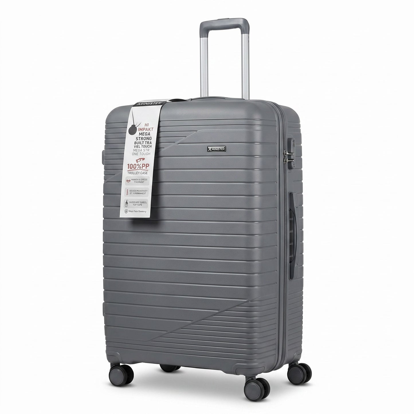 Minister PP Trolley Luggage – Antitheft Series