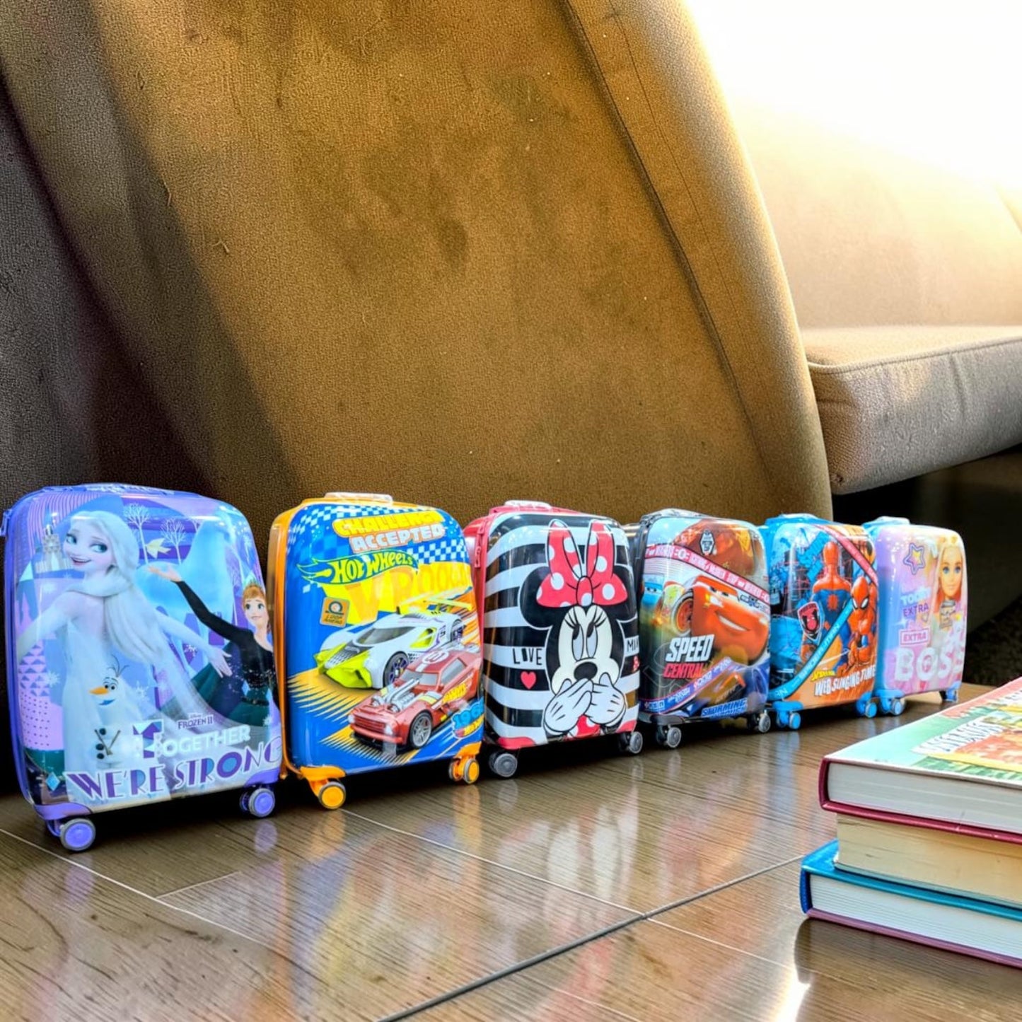 Disney Character Luggage Trolley Bags