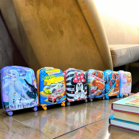Disney Character Luggage Trolley Bags