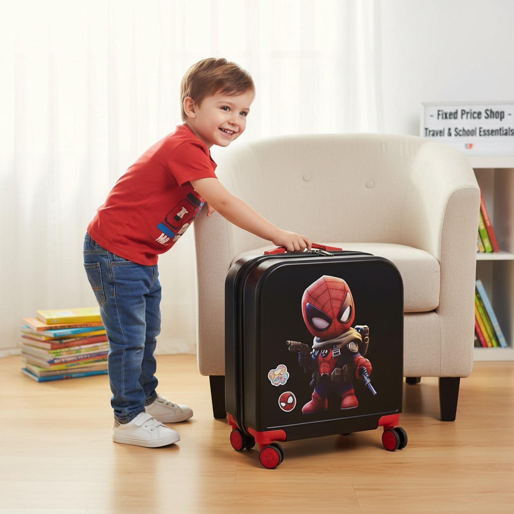 Imported Kids Luggage Trolley Bags