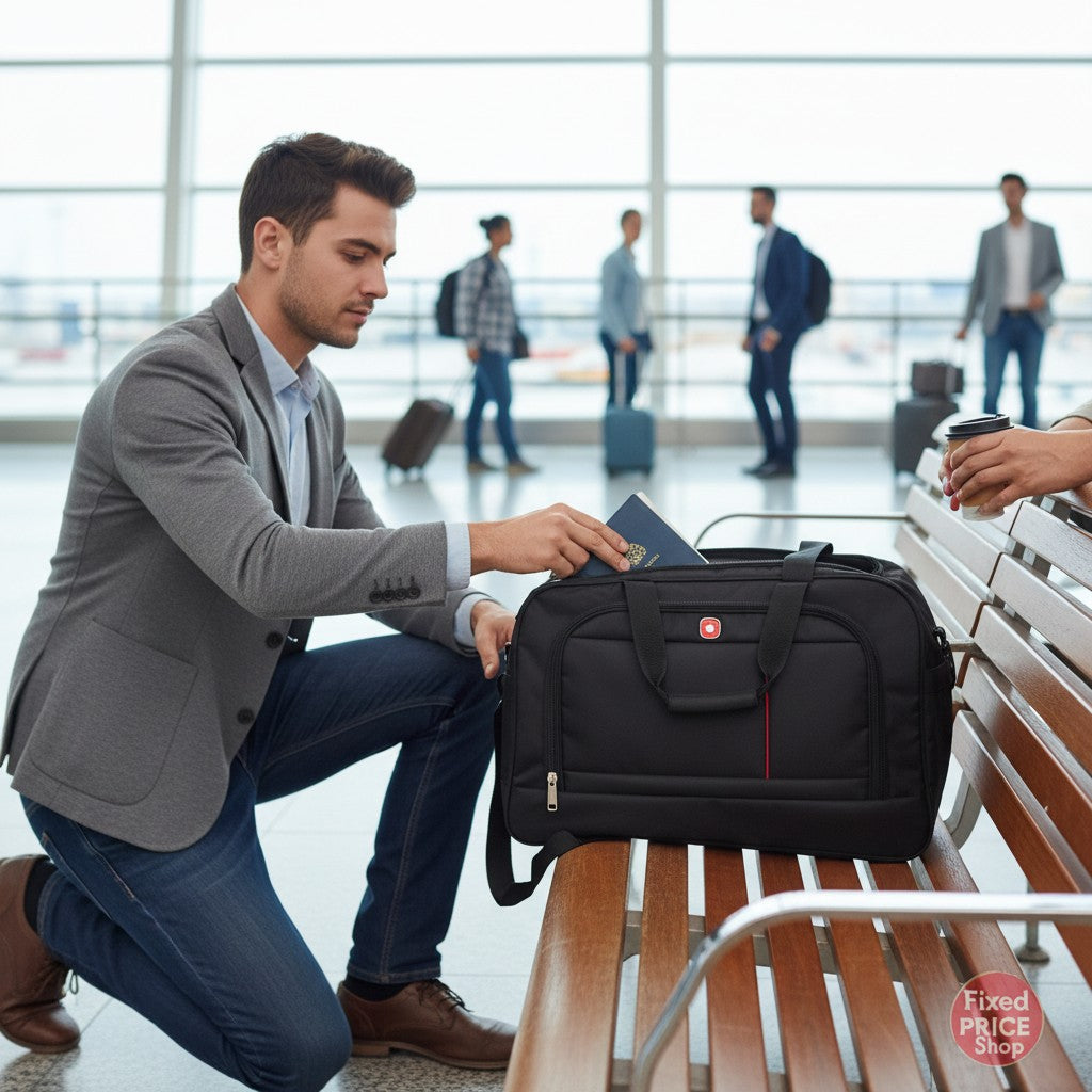 D shaped duffle bags HW