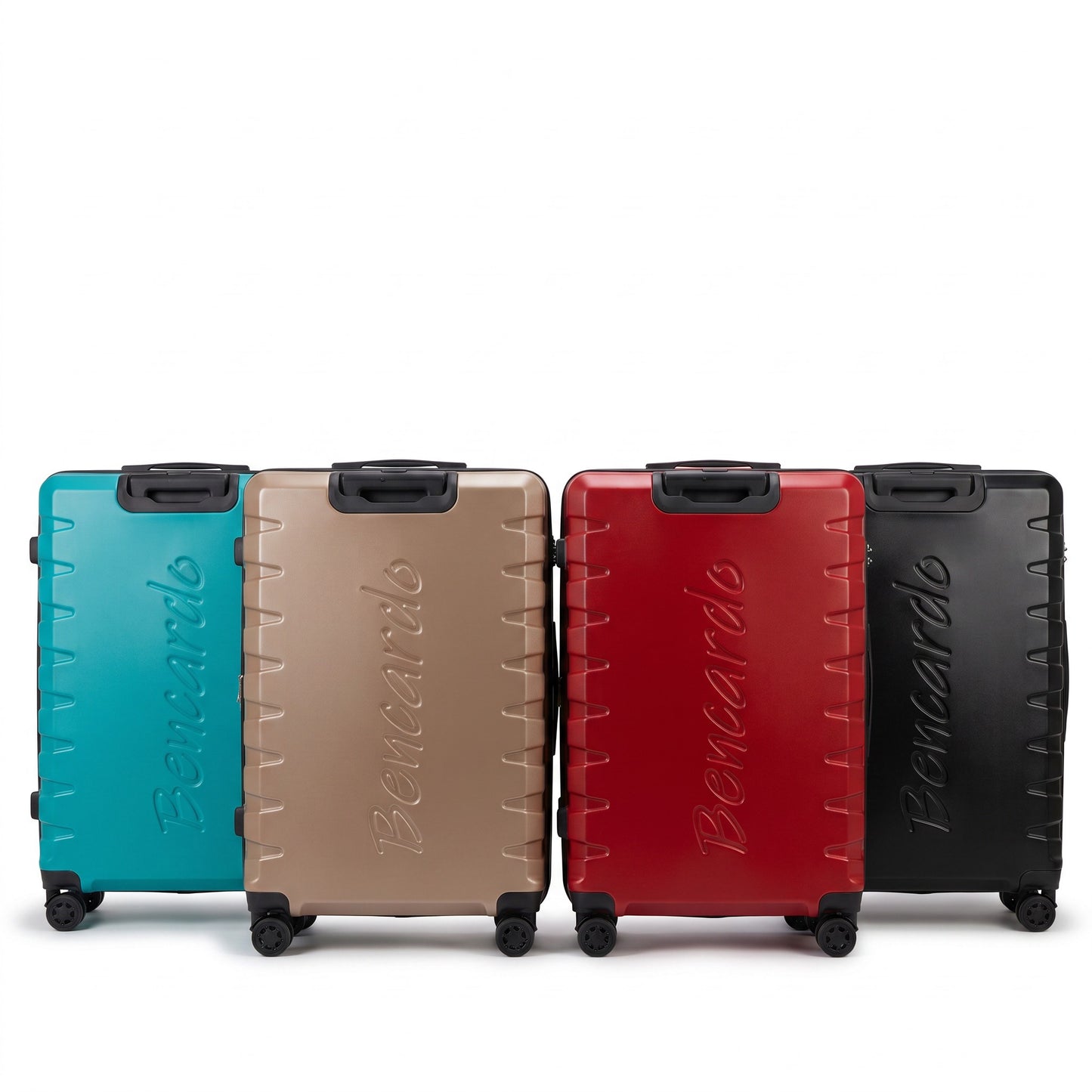 Bencardo Durable Hardshell Rolling Travel Suitcase