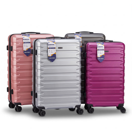 Bencardo Durable Hardshell Rolling Travel Suitcase
