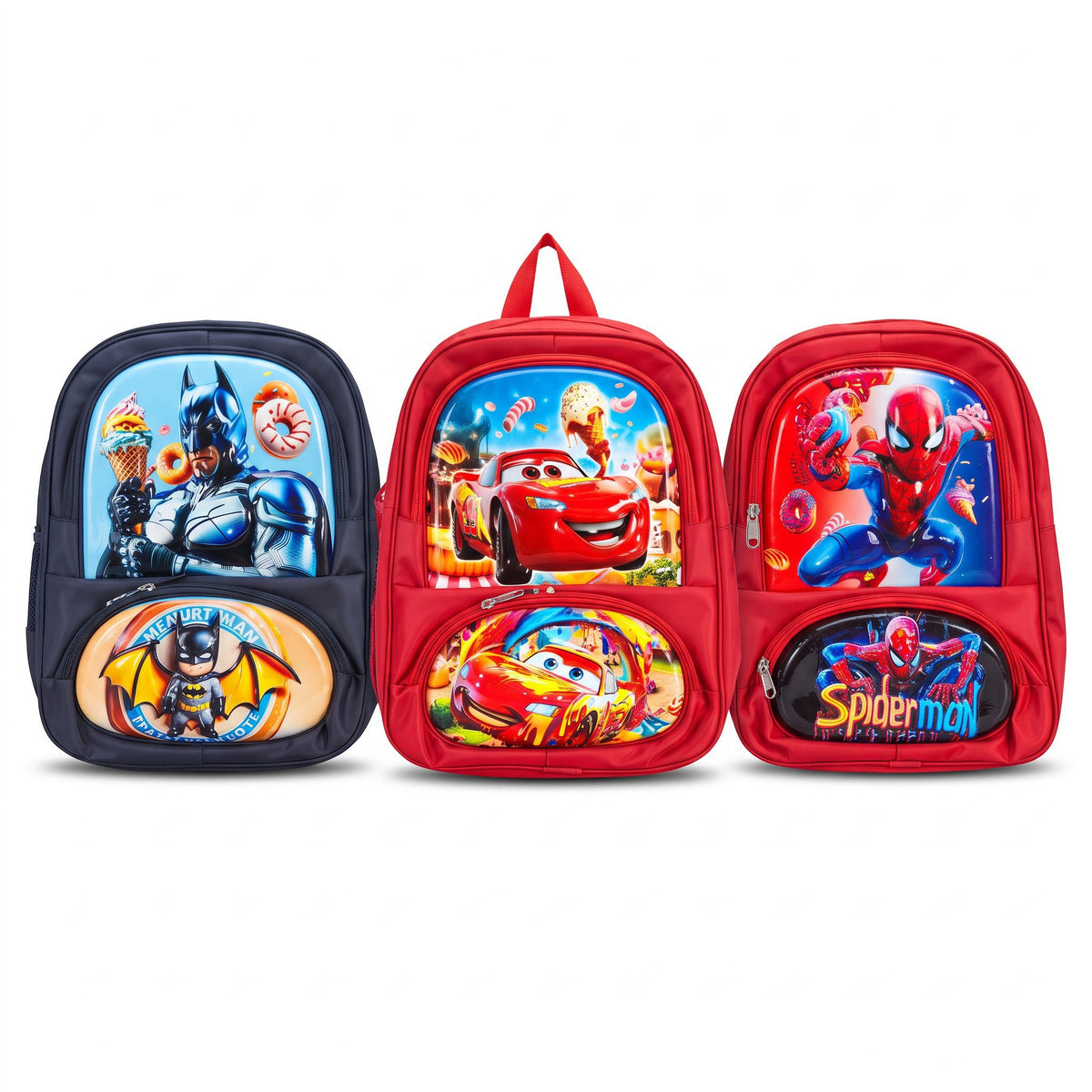 Disney Embosed School Bags