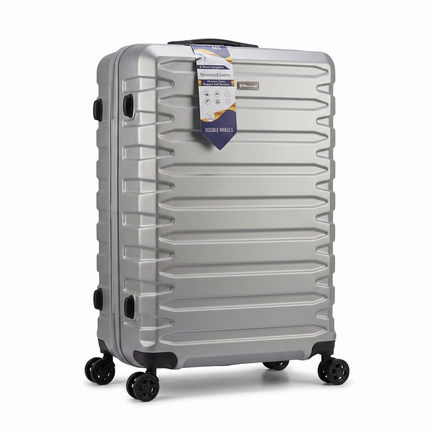 Bencardo Durable Hardshell Rolling Travel Suitcase