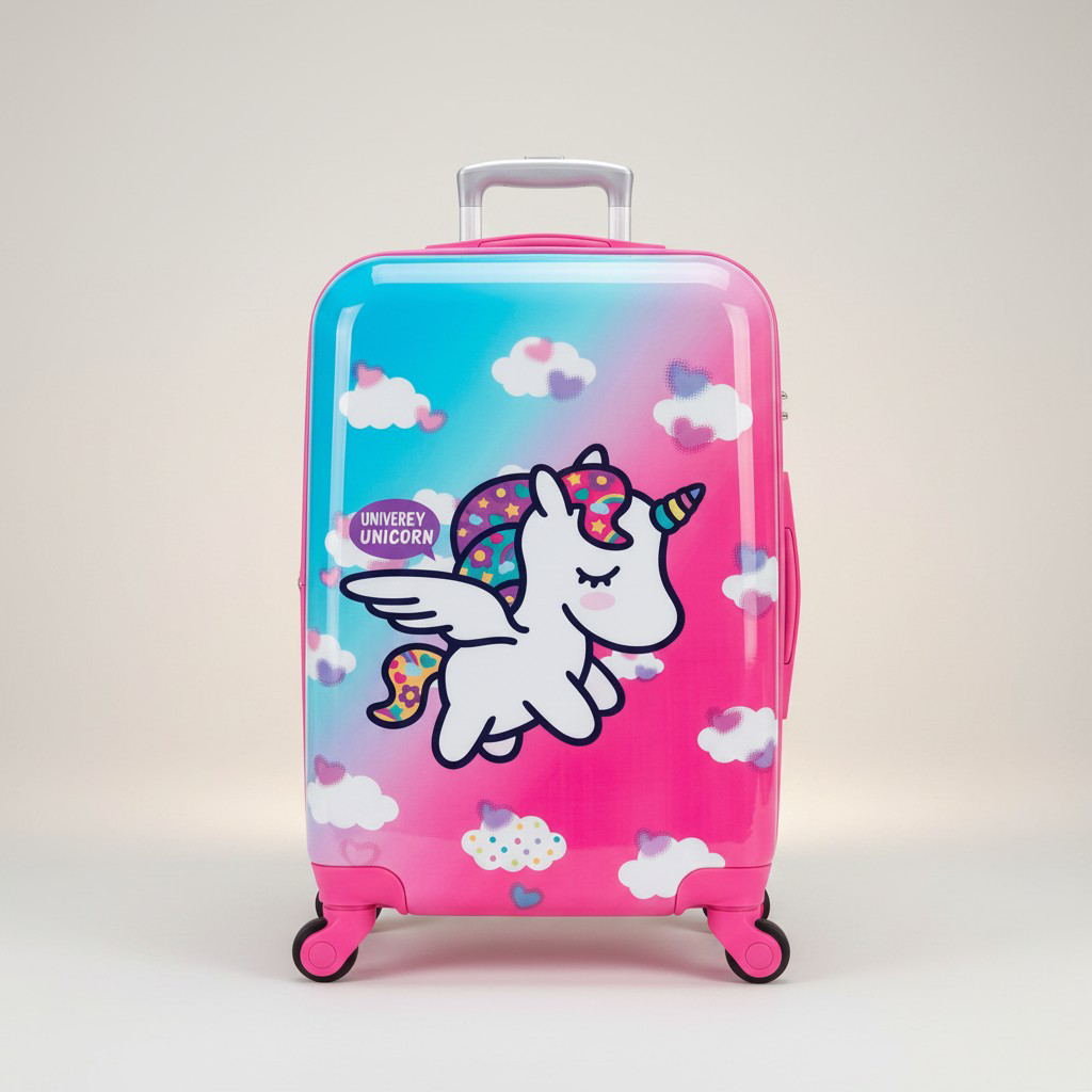 Imported Kids Luggage Trolley Bags